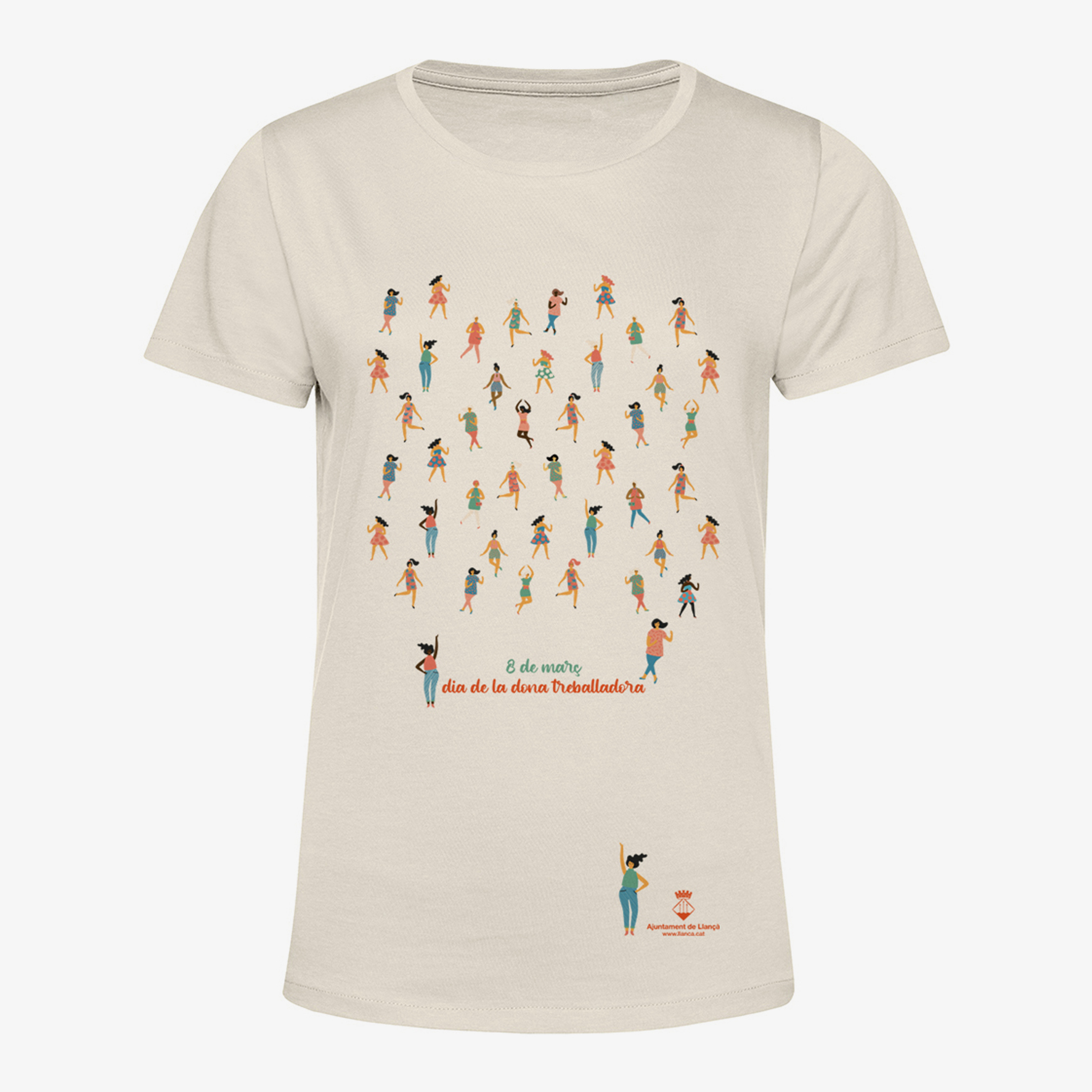 Diseño Camiseta IV Marcha Solidaria del Día de la Mujer Llançà 2023